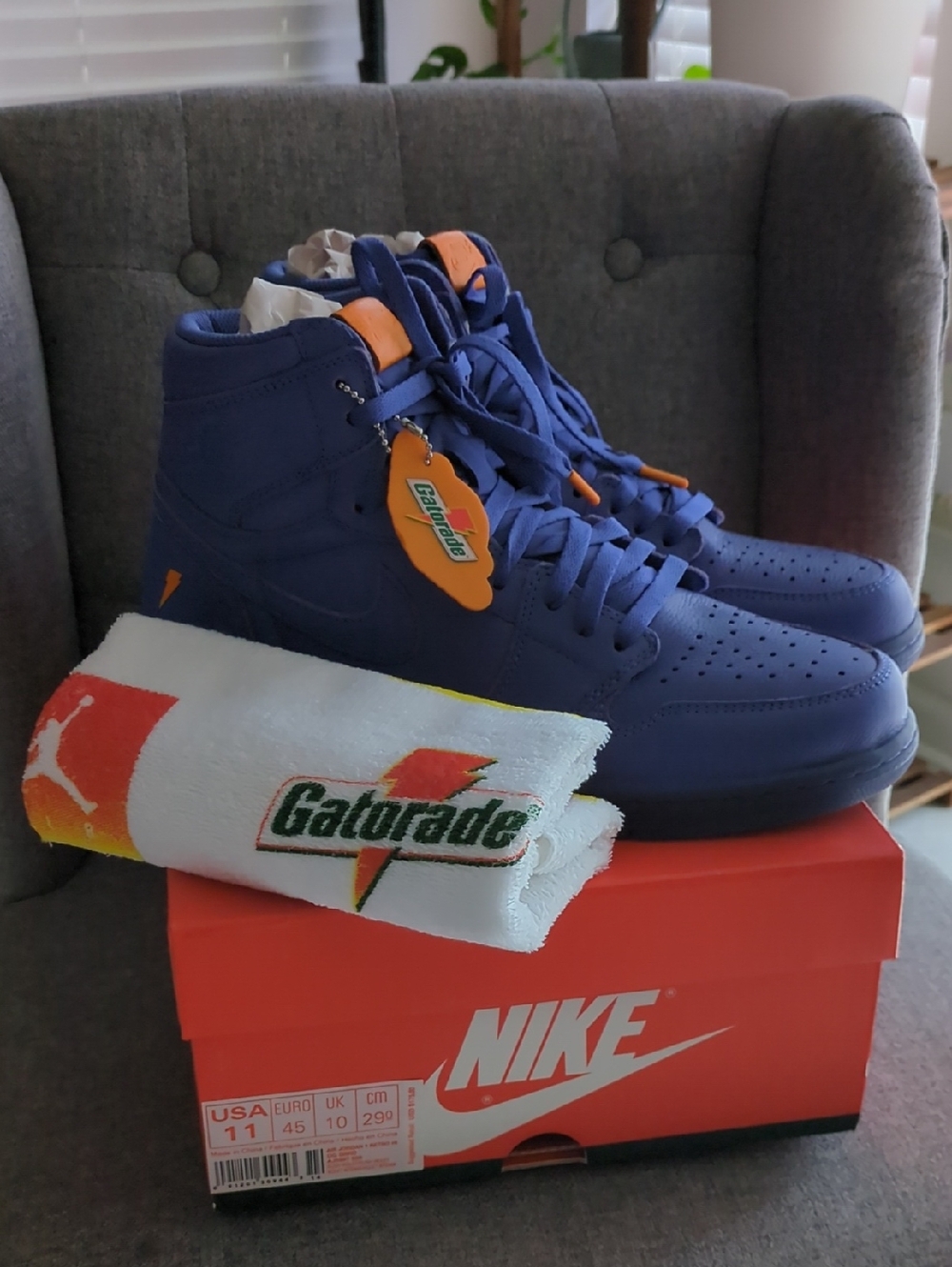 Nike Jordan 1 Retro High Gatorade Rush Violet